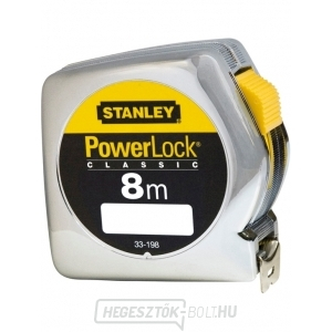 Powerlock 8m x 25mm ABS műanyag hüvelyben Stanley