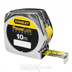 Powerlock 10m x 25mm ABS műanyag hüvelyben Stanley