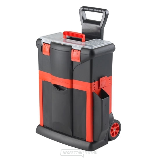 Műanyag mobil táska, 460x330x620mm