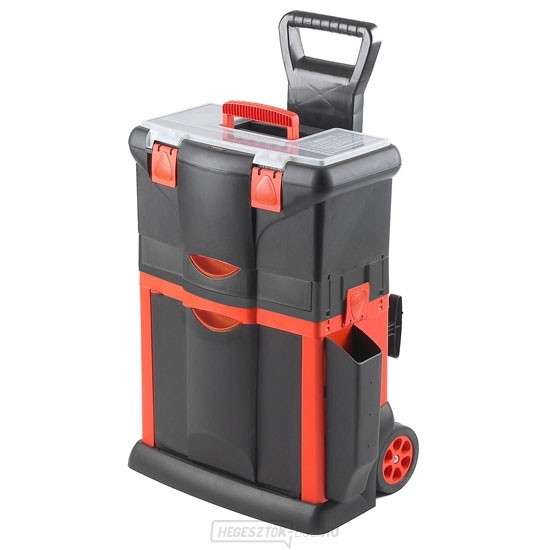 Műanyag mobil tok 460x330x660mm 1 fiókkal