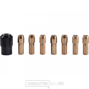 Fogó, 8 darabos készlet - ∅1-1,6-2-2,3-3-2-2x3,2mm, M8x0,75 foglalat Fogó, 8 darabos készlet - ∅1-1,6-2-2,3-3-2-2x3,2mm, M8x0,75 foglalat gallery main image