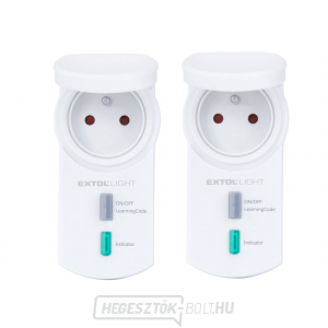 Távirányítós aljzat, kültéri IP44, hosszabbító szett, hatótávolság 30m - 2 db Távirányítós aljzat, kültéri IP44, hosszabbító szett, hatótávolság 30m - 2 db gallery main image