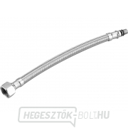 Nyomótömlő teleszkópos csaptelepekhez, M8 x M15, 150mm Nyomótömlő teleszkópos csaptelepekhez, M8 x M15, 150mm gallery main image