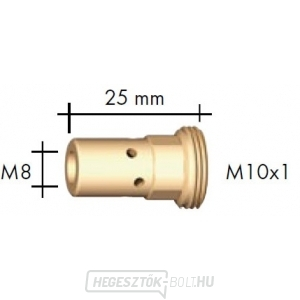 BINZEL M8/M10x1 25mm tömítés vízhűtéses égőkhöz