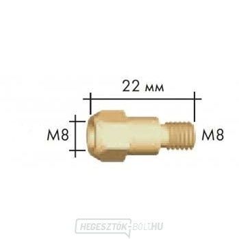 MB26, M8/M8 22 mm-es tömítés, M8/M8