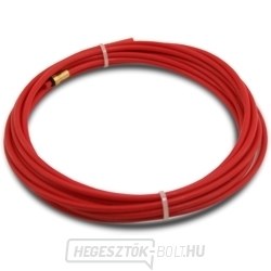 Teflon cső - piros - huzalhoz 1,0 - 1,2 mm - 2,0 x 4,0 - 3 méter gallery main image