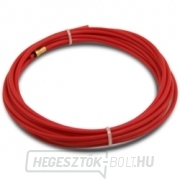 Teflon cső - piros - huzalhoz 1,0 - 1,2 mm - 2,0 x 4,0 - 5 méter gallery main image