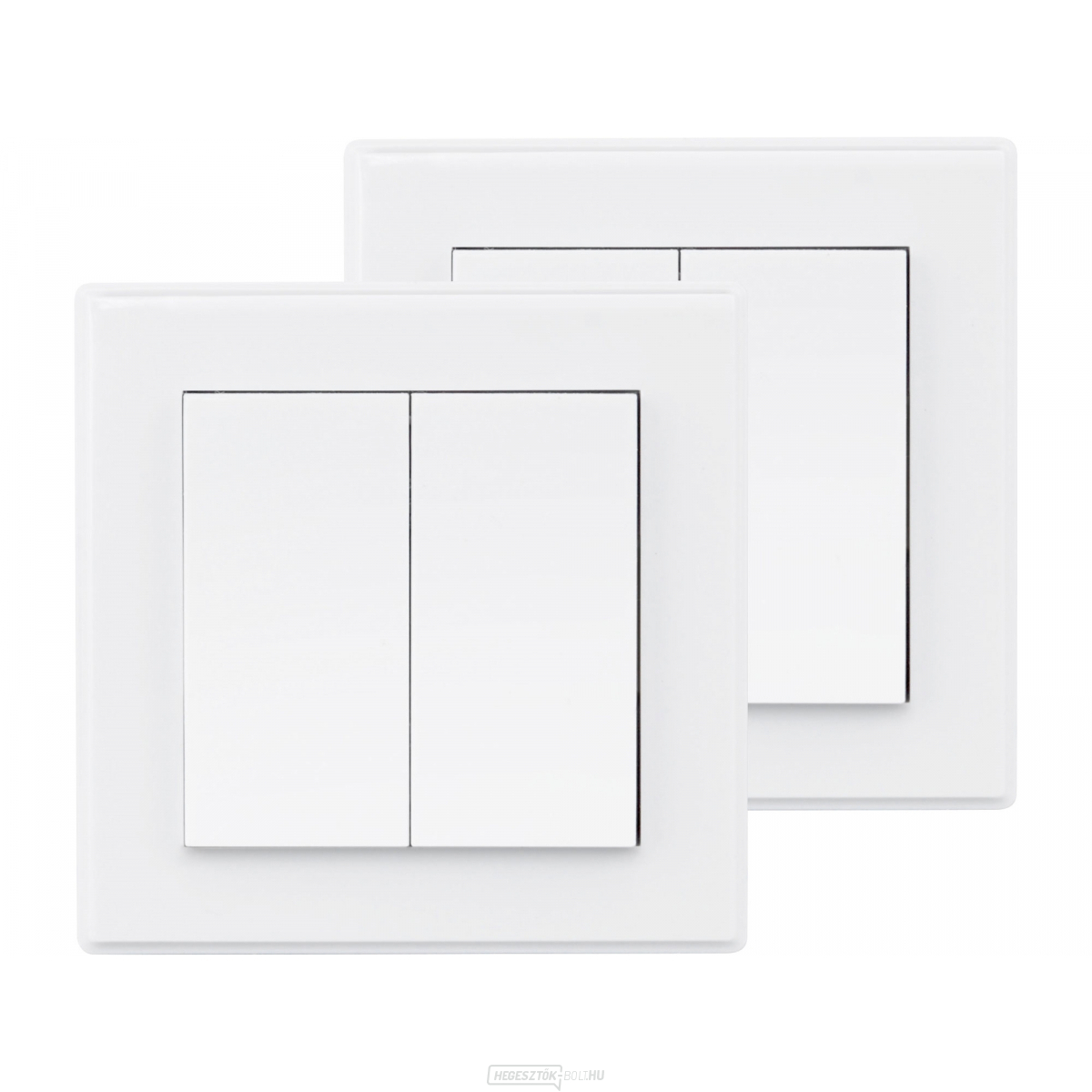 Kapcsoló/szabályozó, dupla - 2 db Kapcsoló/szabályozó, dupla - 2 db gallery main image