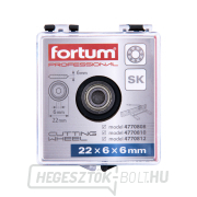 Csapágyvágó kerék 22x6x6mm, SK Előnézet 