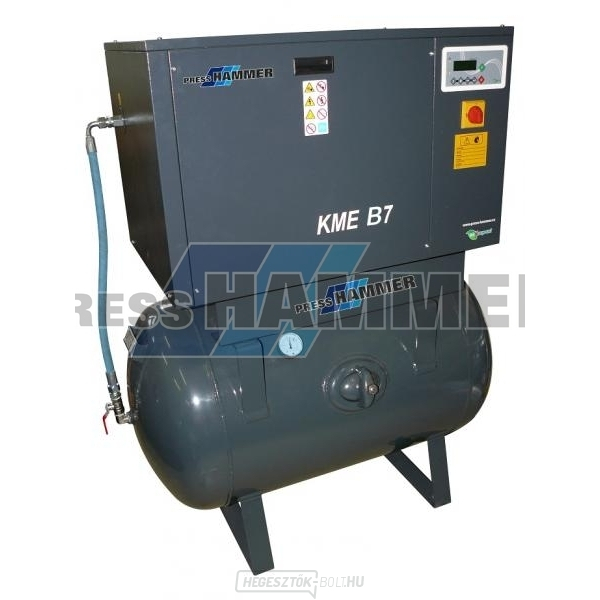 Csavarkompresszor KME B7 - 10bar légkompresszor 270l