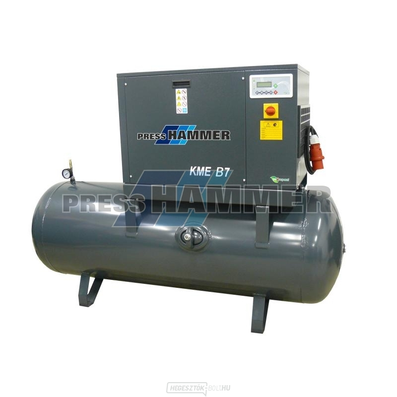 Csavarkompresszor KME B7 - 10bar légkompresszor 500l