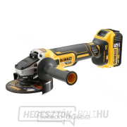 Akkus sarokcsiszoló 125mm DeWalt DCG405P2, 2x 5,0 Ah + ház Előnézet 