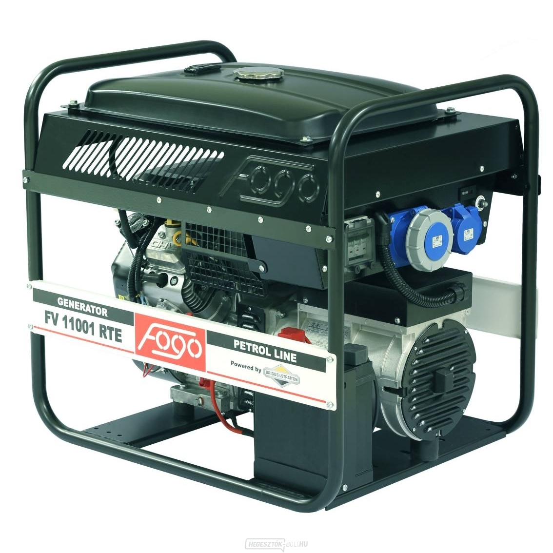 FV11001 TRE tápegység AVR-rel, nagyobb üzemanyagtartállyal és el. indító