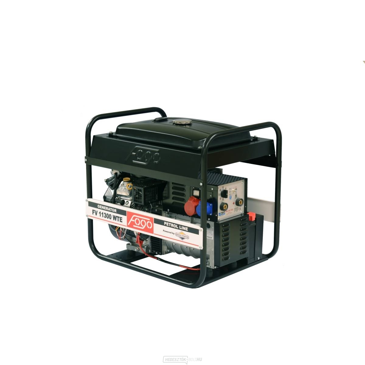 Erőmű FV11300 TWE hegesztővel és el. önindító és egy nagyobb üzemanyagtartály
