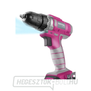 Akkus fúrócsavarhúzó, rózsaszín, 12V Li-ion, 1300mAh - zacskóba csomagolva náhled