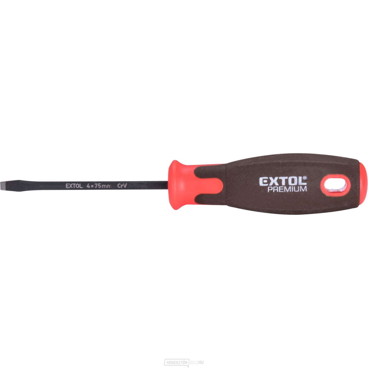 Lapos fejű csavarhúzó SUPERGRIP, (-) 4x75mm, CrV