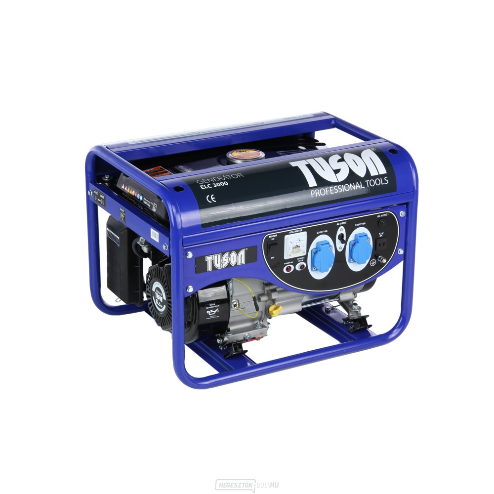 Benzines erőmű 2500W OHV, AVR, egyfázisú