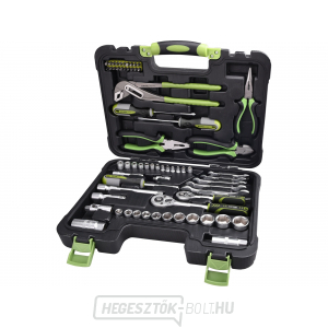 65 darabos szerszámkészlet, CrV, 1/4 65 darabos szerszámkészlet, CrV, 1/4