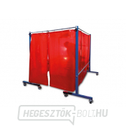 TransFlex védőernyő, piros 3700 × 1950 mm Előnézet 