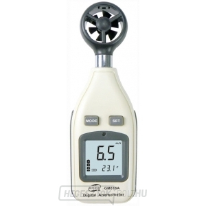 Digitális légnyomásmérő/légsebességmérő és hőmérő GM816A