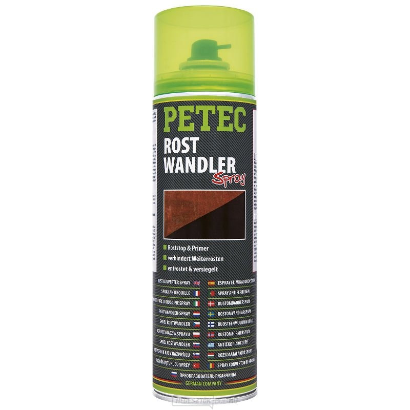 Korrózióeltávolító védőhatással - PETEC Rostwandler Spray