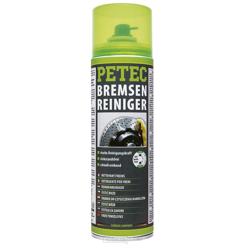 Fék- és motortisztító - PETEC Bremsenreiniger spray