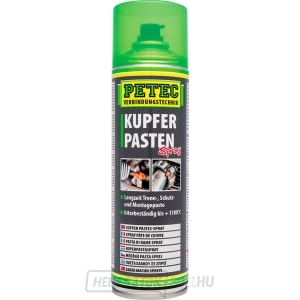 Réz tartalmú permetező kenőanyag - PETEC Kupferpasten spray
