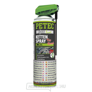 Motorkerékpár- és kerékpárlánc kenőanyag - PETEC Kettenspray Motorkerékpár- és kerékpárlánc kenőanyag - PETEC Kettenspray gallery main image
