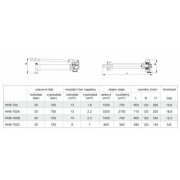 Kézi hidraulikaszivattyú egyszerű működésű HHB-700 Előnézet 