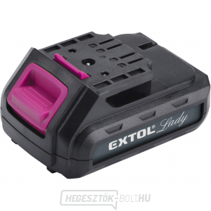 Újratölthető akkumulátor 12V, Li-ion, 1300mAh gallery main image