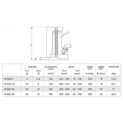 HHQD-20 hidraulikus lábemelő Előnézet 