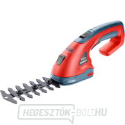 Akkumulátoros fű- és sövénynyíró teleszkópos nyéllel, 7,2V Li-ion, 1500mAh Előnézet 