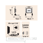 LED reflektor, 3200lm, állvánnyal náhled