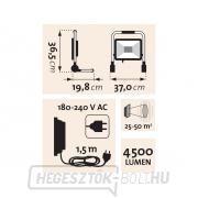 LED reflektor, 4500lm, állvánnyal LED reflektor, 4500lm, állvánnyal náhled