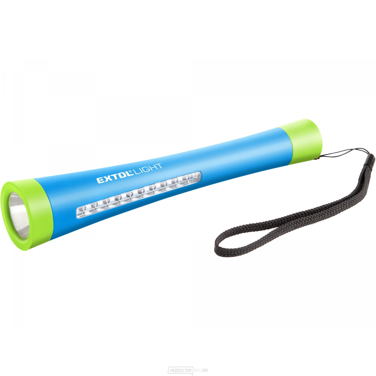 Zseblámpa 1W 10 LED mágnessel, 3x AAA