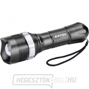 Zseblámpa 40lm, ZOOM, 1W LED, 3x AA gallery main image