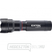 Zseblámpa 100lm CREE 150lm COB mágnessel, CREE 3W XPE LED, 3W COB, 4x AAA Előnézet 