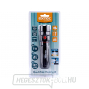 Zseblámpa 100lm CREE 150lm COB mágnessel, CREE 3W XPE LED, 3W COB, 4x AAA Zseblámpa 100lm CREE 150lm COB mágnessel, CREE 3W XPE LED, 3W COB, 4x AAA náhled