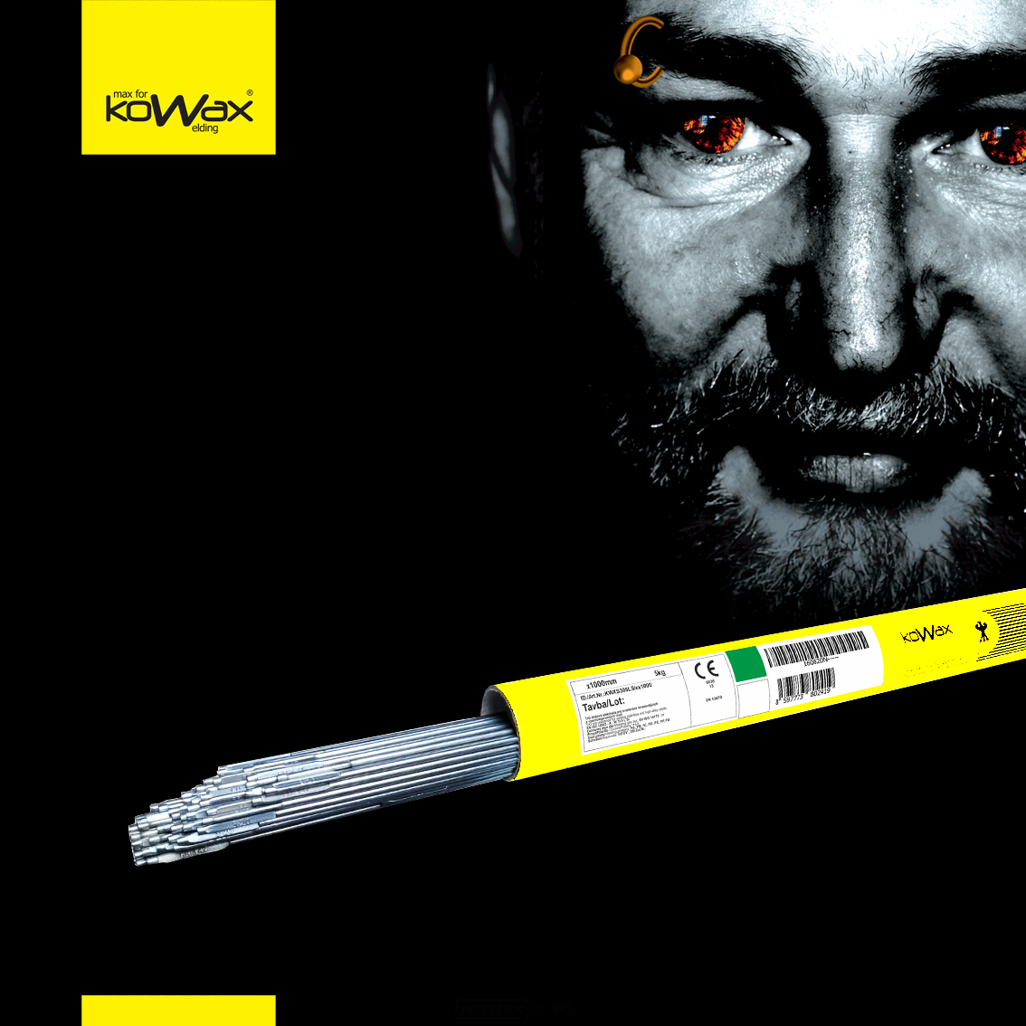 Hegesztőhuzal KOWAX 316LSi TIG 2,0/1000 mm 5 kg