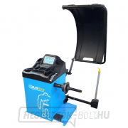 SET 3 MAXI - TC03 automata ollós emelő, TW02 3D kiegyensúlyozó gép és ollós emelő a padlóba náhled