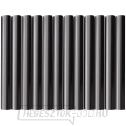 Olvasztható pálcikák, fekete, ∅ 11x100mm - 12db gallery main image