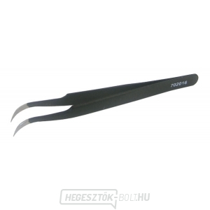 Antisztatikus csipesz rozsdamentes acélból hajlítva 120 x 9mm Antisztatikus csipesz rozsdamentes acélból hajlítva 120 x 9mm gallery main image