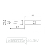 C1-1 hegy a ZD-30C, ZD-99, ZD-8906, ZD-8906L forrasztópákákákhoz gallery main image