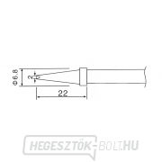 C1-4 hegy a ZD-30C, ZD-99, ZD-8906, ZD-8906L forrasztópákákákhoz. gallery main image