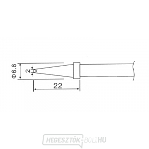 C1-4 hegy a ZD-30C, ZD-99, ZD-8906, ZD-8906L forrasztópákákákhoz. C1-4 hegy a ZD-30C, ZD-99, ZD-8906, ZD-8906L forrasztópákákákhoz. gallery main image