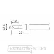 C1-3 hegy a ZD-30C, ZD-99, ZD-8906, ZD-8906L forrasztópákákákhoz gallery main image