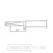 N1-1 hegy a ZD-200ND, ZD-707N, ZD-707NL, 06530049, 06530005, 06530050, 06530051, 06530088 forrasztópákákákhoz. gallery main image