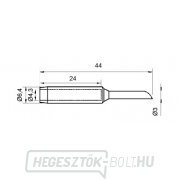 N9-3 hegy a ZD-8916, ZD-8917B, ZD-8922, ZD-8936 forrasztópákákához N9-3 hegy a ZD-8916, ZD-8917B, ZD-8922, ZD-8936 forrasztópákákához gallery main image