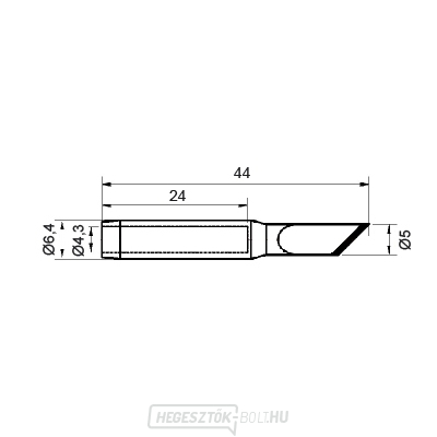 N9-5 hegy a ZD-8916, ZD-8917B, ZD-8922, ZD-8936 forrasztópákákákhoz
