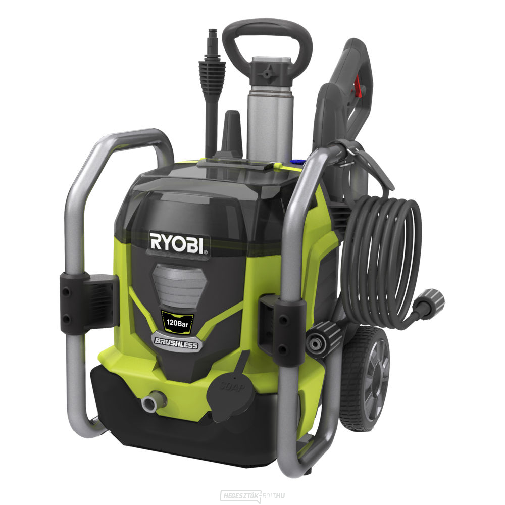 Ryobi RPW36120HI Aku 36 V szénmentes nagynyomású tisztító 120 bar 